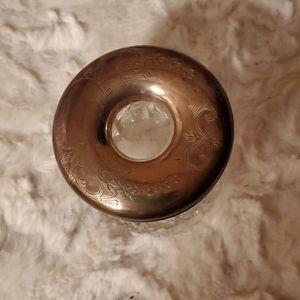 Vintage Glass Jar with Lid